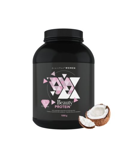 brainmax women beauty protein coconut