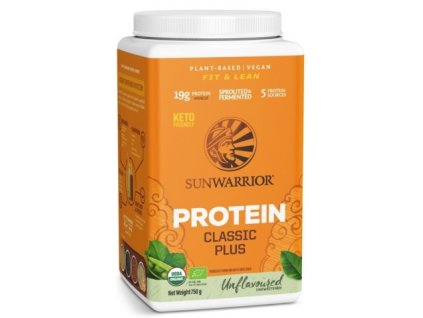 60436 1 sunwarrior classic plus organic protein unflavoured protein neochuceny bio 750 g