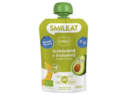61875 smileat kapsicka jablko banan avokado a boruvky 6m bio 100 g