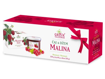 Confezione regalo Grešík Tea & Jam LAMPONE