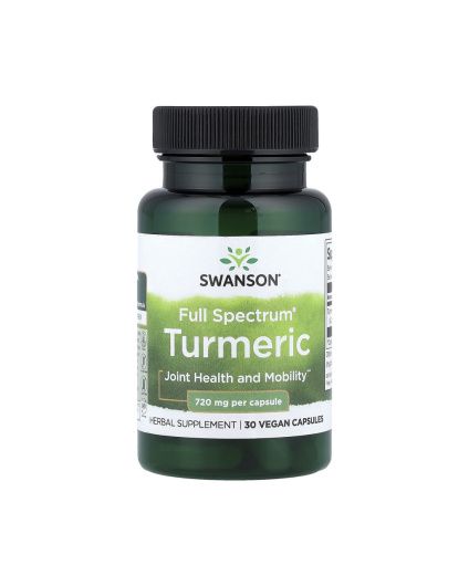 Swanson Full Spectrum Curcuma, 720 mg, 30 capsule