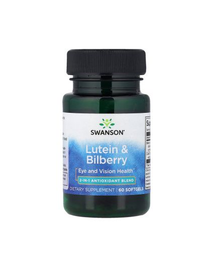 Swanson Luteina e Mirtillo, 60 Softgel
