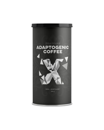 BrainMax Adaptogenic Coffee, caffè biologico istantaneo con adattogeni, 300g
