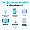 zdroje modreho svetla v domacnosti infografika brainmarket CZ