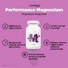 Performance Magnesium®, 1000 mg, Magnesio 200 mg + Vitamina B6, 100 capsule vegane  Il magnesio bisglicinato MagChel® a miglior assorbimento 53% VNR + Forma attiva della vitamina B6 100% VNR, integratore alimentare.