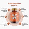 BrainMax Liposomal Vitamin C UPGRADE, Vitamina C liposomiale, 500 mg, 60 capsule vegetali  Integratore alimentare