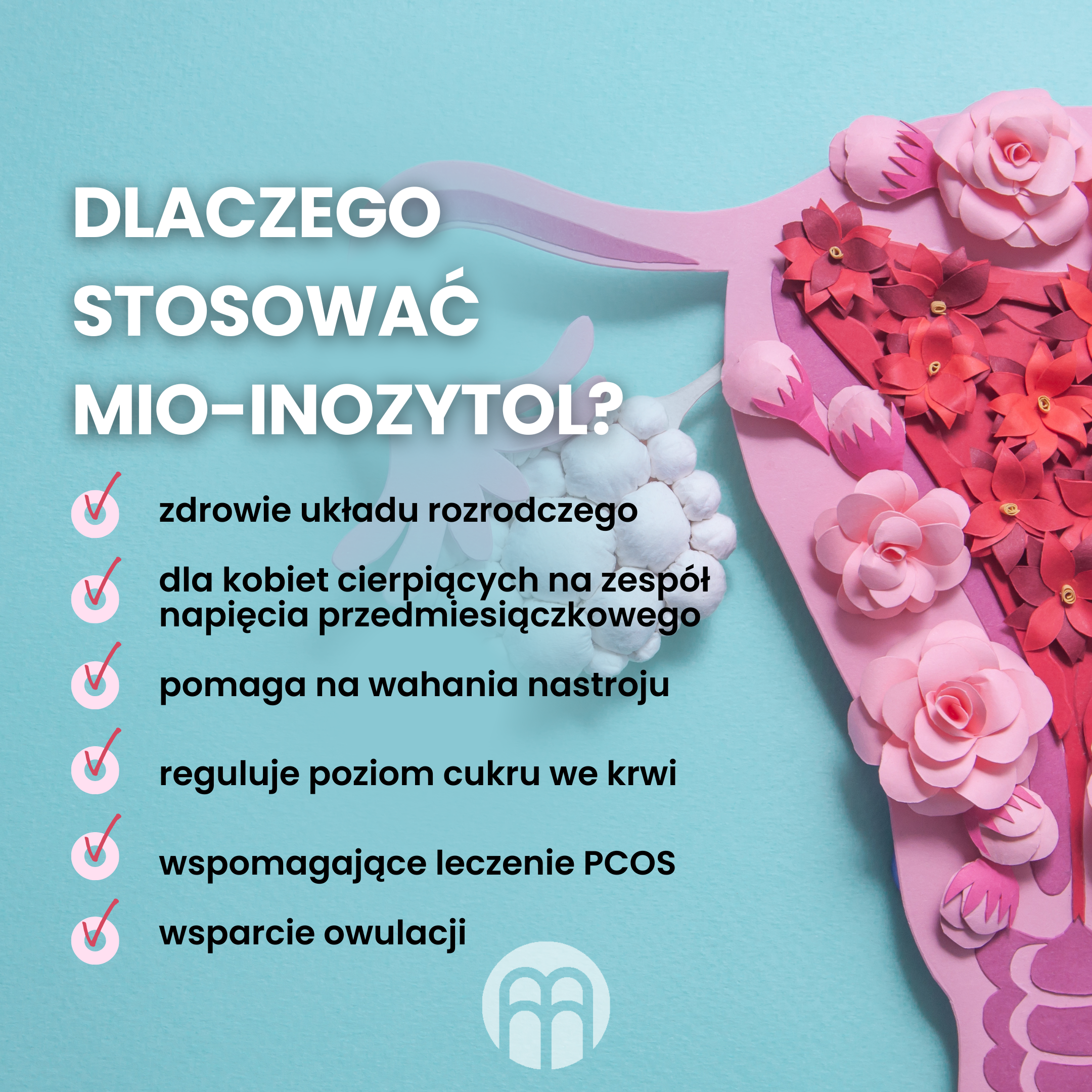 Mio-inozytol. Optymalizacja hormonów oraz łagodzenie objawów PCOS.