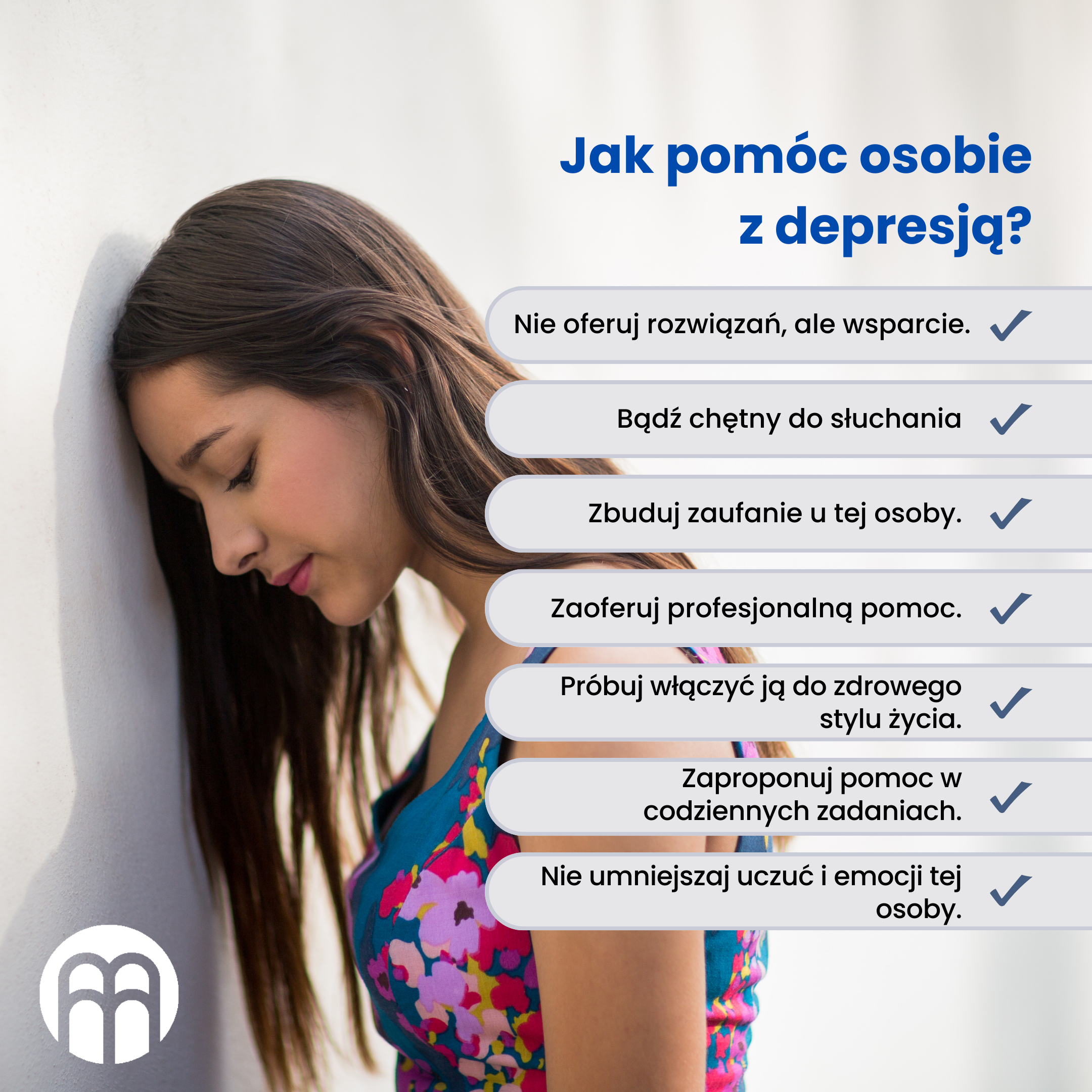 Depresja. Co powoduje depresję i jak pomóc osobie z depresją?