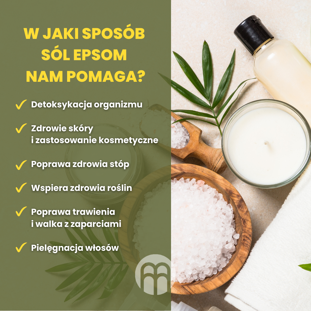 Sól Epsom: naturalny cud relaksu ciała i umysłu