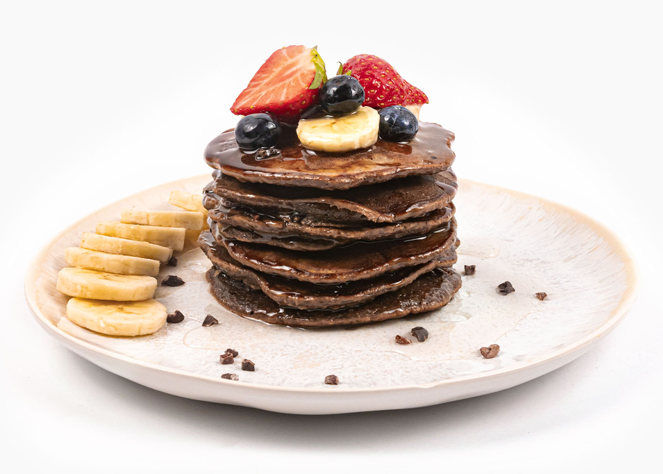 Choco-proteinowe naleśniki amerykańskie