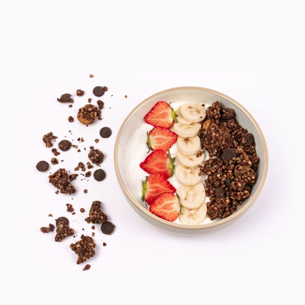 Kokosowy jogurt z granolą