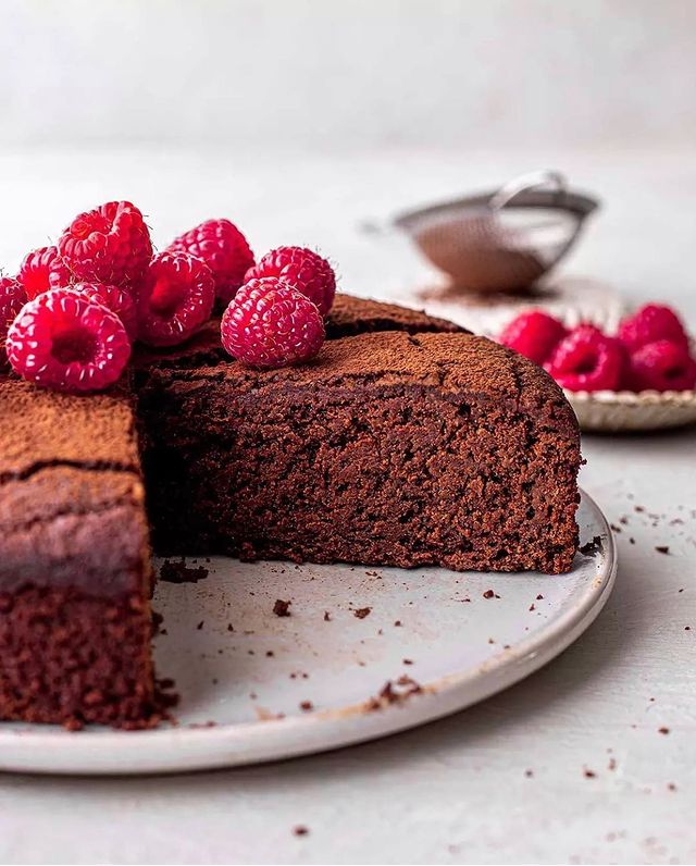 Ciasto kakaowe naładowane białkiem