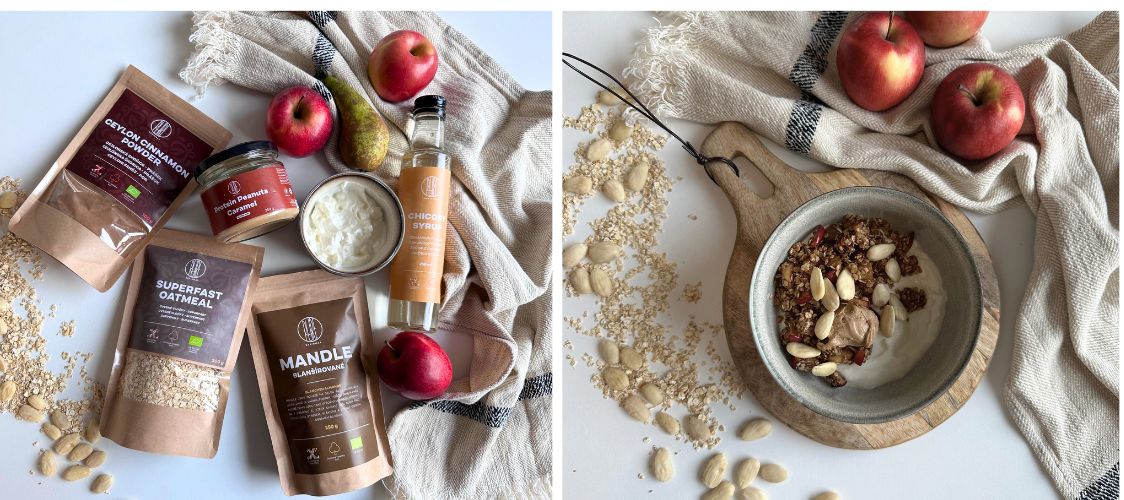 Owsianka z masłem orzechowym