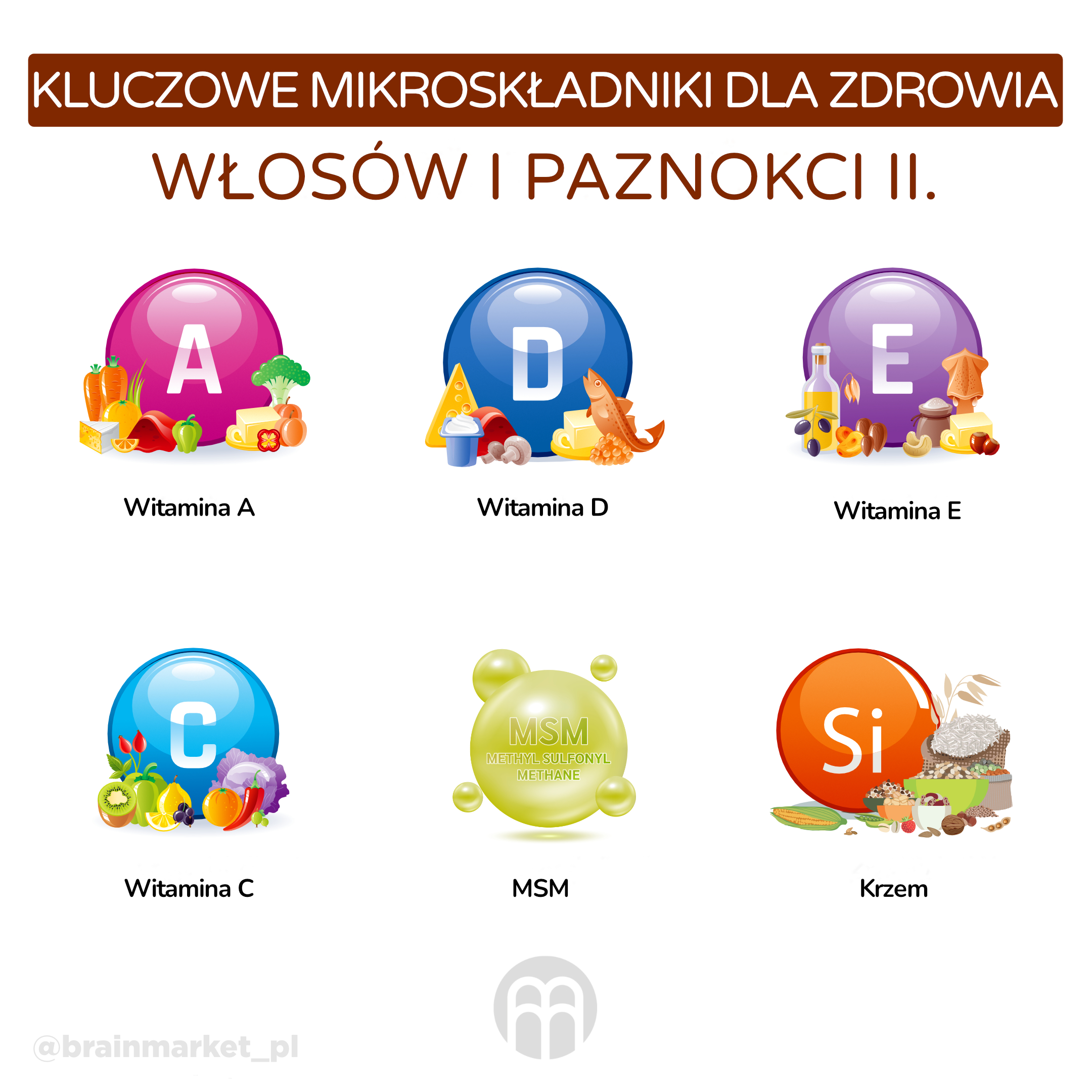Jak wspomóc wzrost włosów i paznokci?