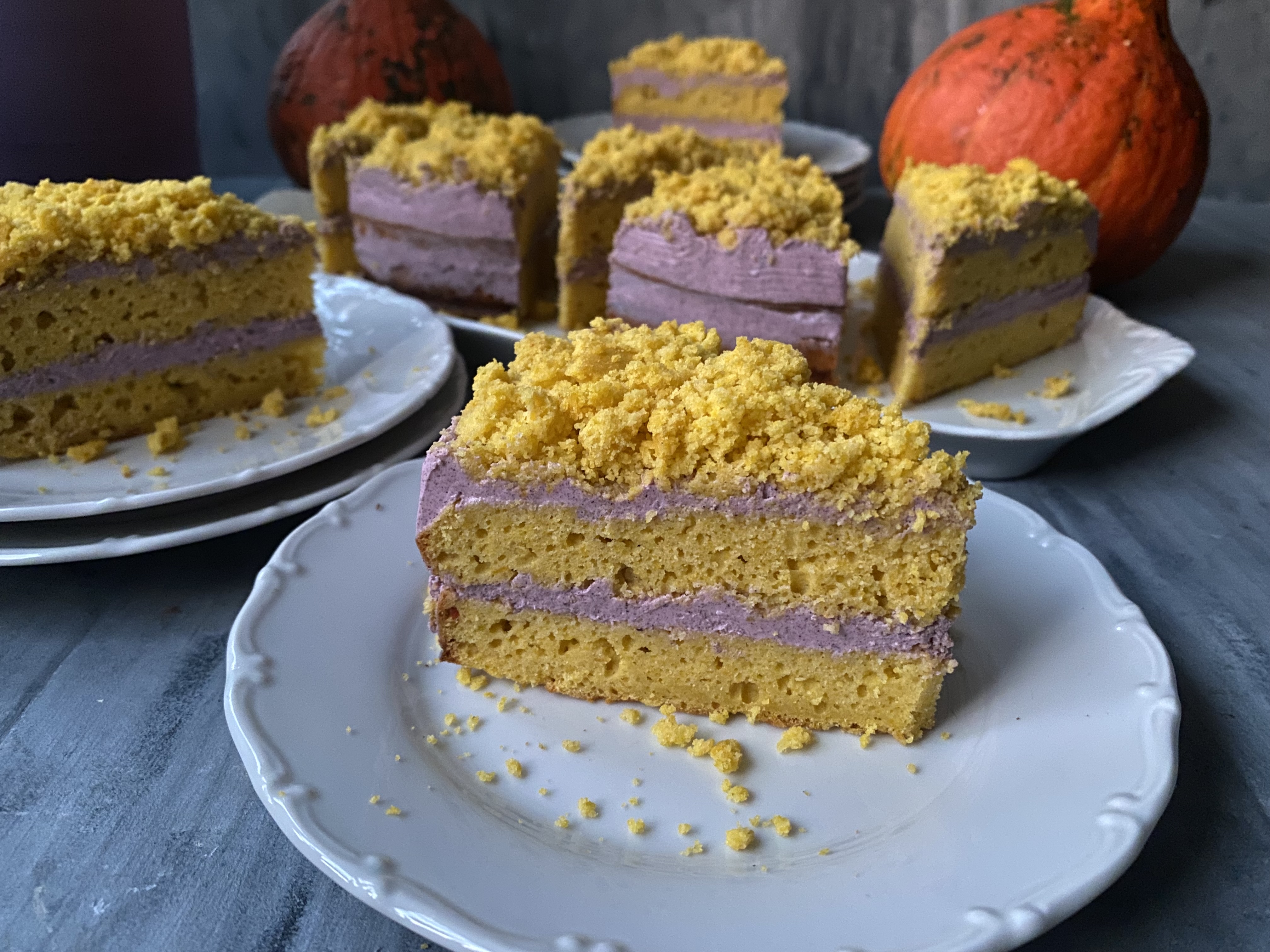 Ciasto hokkaido z twarogowym kremem