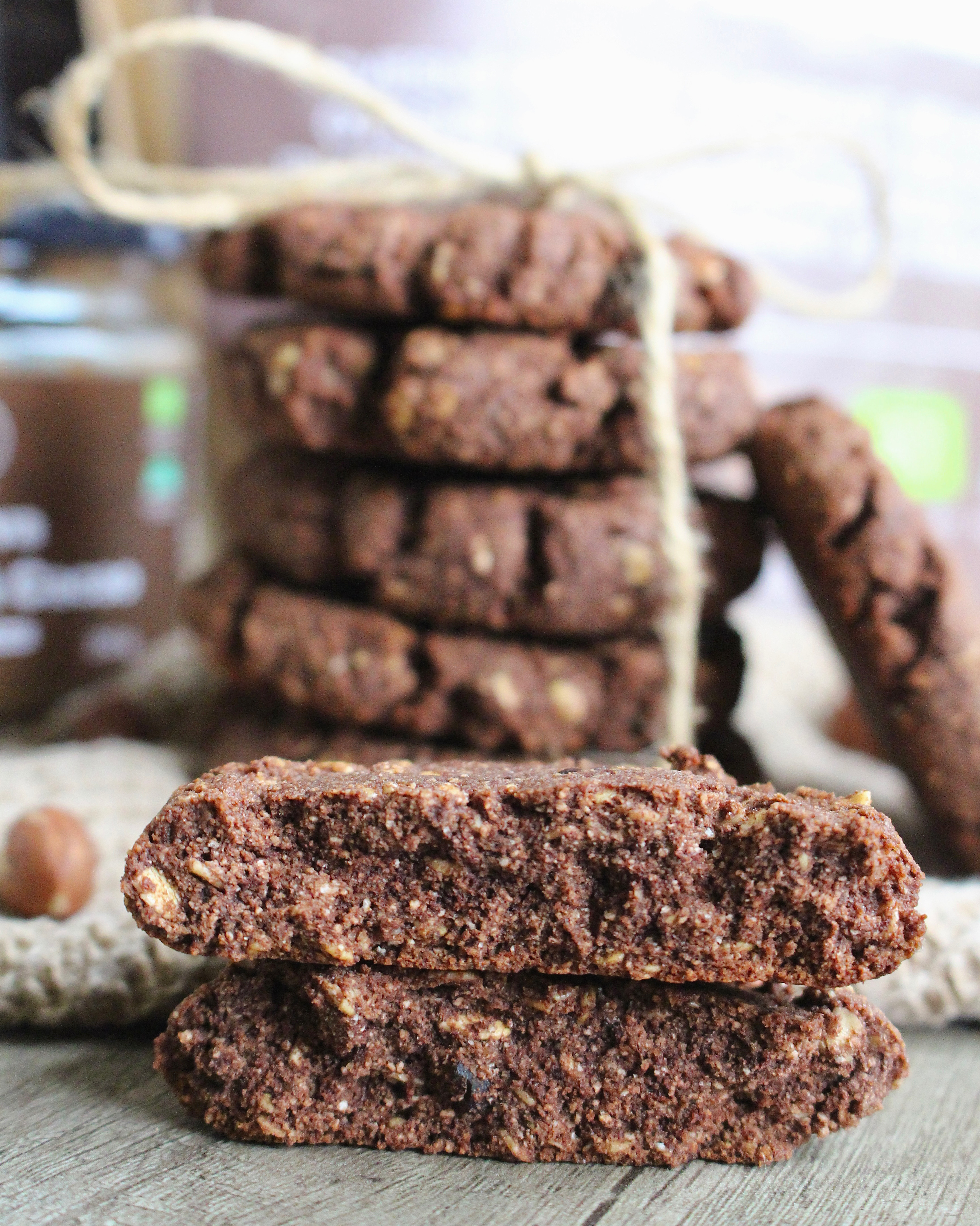 Herbatniki kakaowo-kokosowe