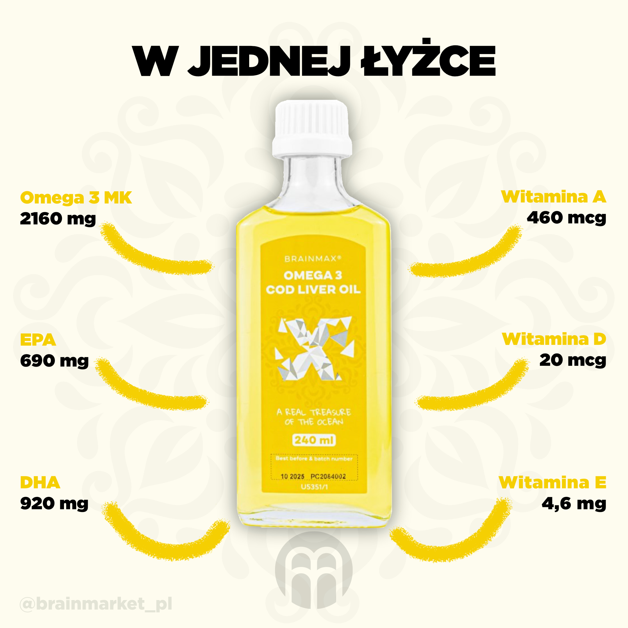 10 zalet oleju z wątroby dorsza