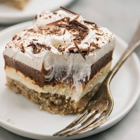 Budyniowy niepieczony deser