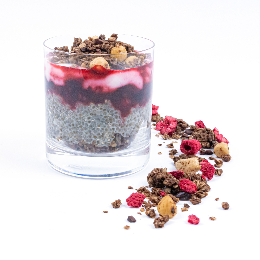 Chia deser z granolą