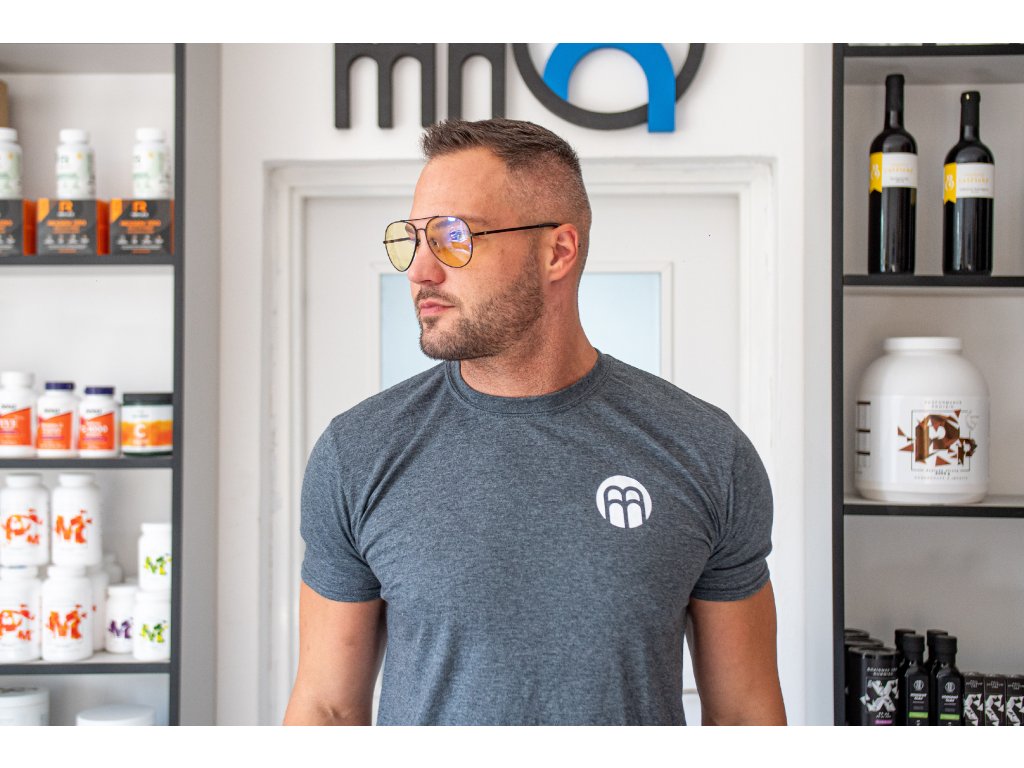 BrainMax BrainMarket Brýle blokující 40% modrého světla, PILOT Obrázek