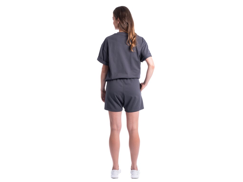 BrainMax oversized triko & kraťasy set, tmavě šedá Velikost: XL Obrázek