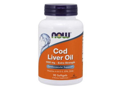 Cod liver, 90 caps
