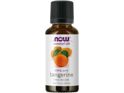 NOW Essential Oil, Tangerine oil (éterický mandarinkový olej), 30 ml