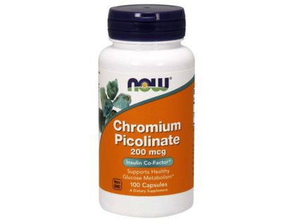 25439 now chromium picolinate 200 mcg 100 rostlinnych kapsli