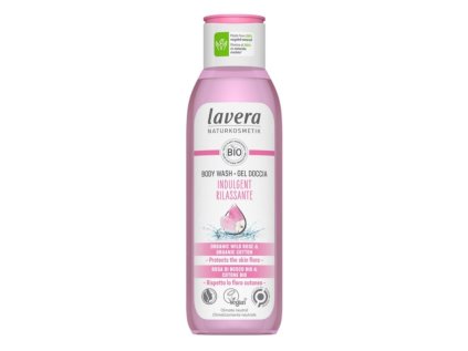 41787 lavera pecujici sprchovy gel s divokou ruzi 250 ml