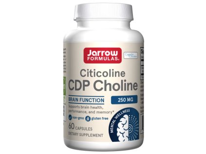 Jarrow Formulas CDP cholin, (Cognizine), 250 mg, 60 kapsułek