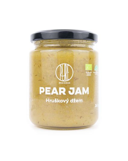 BrainMax Pure® Pear Jam, Dżem Gruszkowy, BIO, 260g