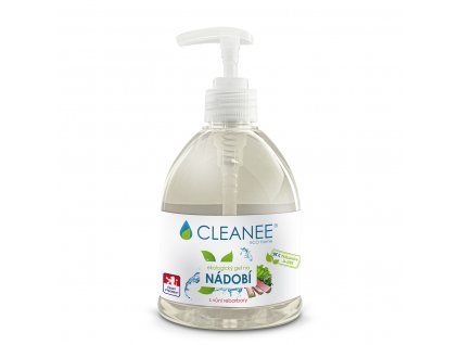 43368 cleanee eco gel na nadobi s vuni rebarbory 500 ml s davkovacem