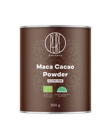 BrainMax Pure® Maca Cacao, Kakao z Macą BIO, 300 g