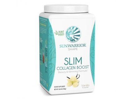 sunwarrior shape slim collagen boost vanilla 750 gram