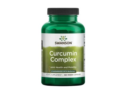 3946 swanson curcumin complex kurkuminovy komplex 350 mg 120 rostlinnych kapsli