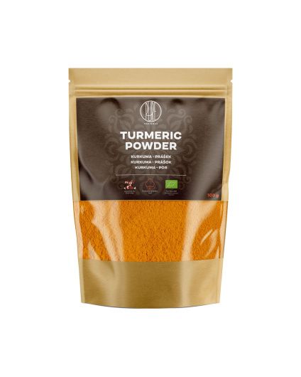 BrainMax Pure® Turmeric Powder, Kurkuma BIO proszek, 100 g