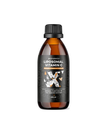 BrainMax Liquid Liposomal Vitamin C, Liposomalna witamina C, 250 ml