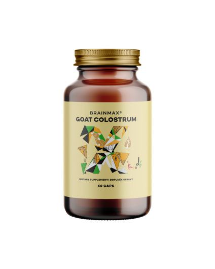 BrainMax KIDS Goat Colostrum®, 60 kapsułek roślinnych