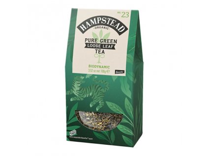 Hampstead Tea London BIO zeleny sypany caj 100g