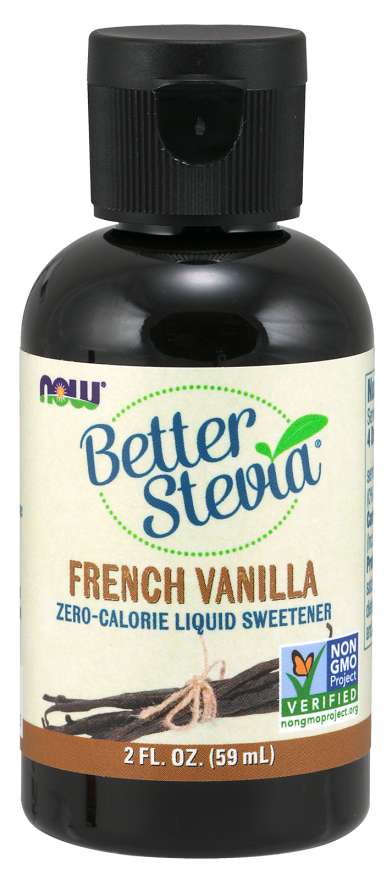 Now® Foods NOW Better Stevia Liquid, Francouzská vanilka, 59ml