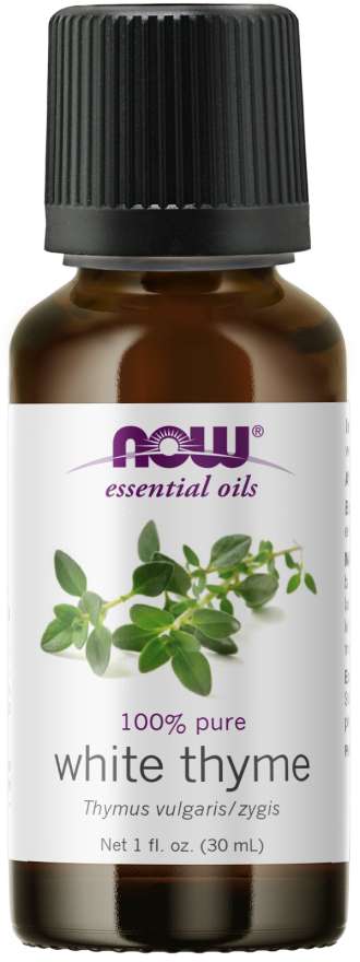 Now® Foods NOW Essential Oil, White Thyme oil (éterický olej bílý tymián), 30 ml