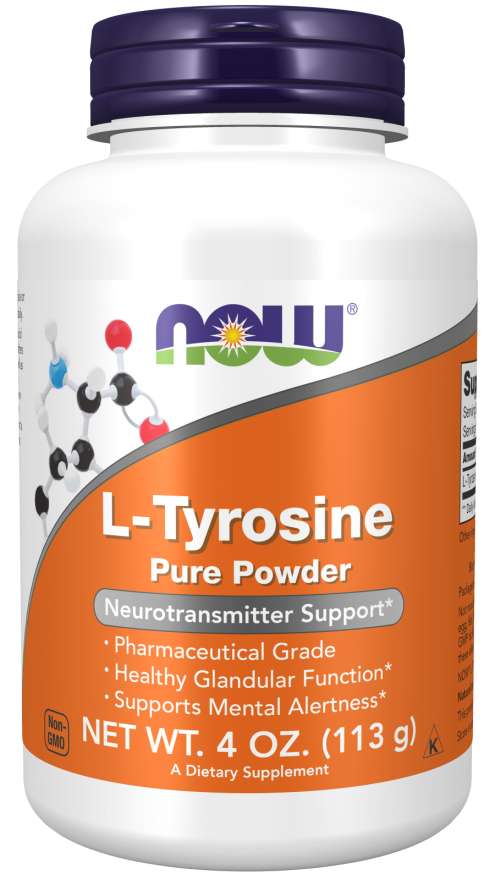 Now® Foods NOW L-Tyrosine, prášek, 113g