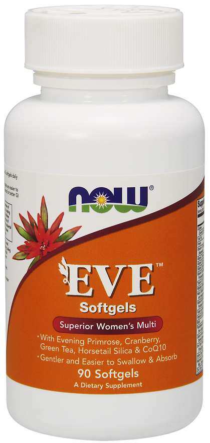 Now® Foods NOW Multi Vitamins Eve, Multivitamin pro Ženy, 90 softgelových kapslí