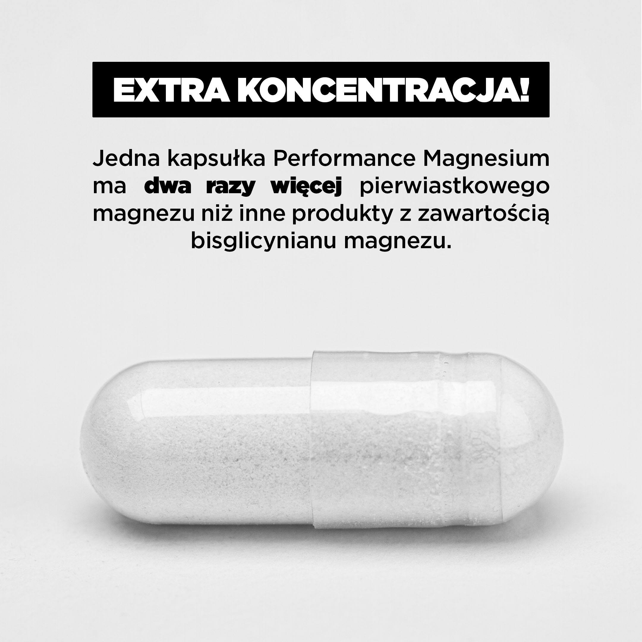 Performance Magnesium 1000 mg, próbka, 4 kapsułki, (Magnez 200 mg + Witamina B6) (zdjęcie 7)