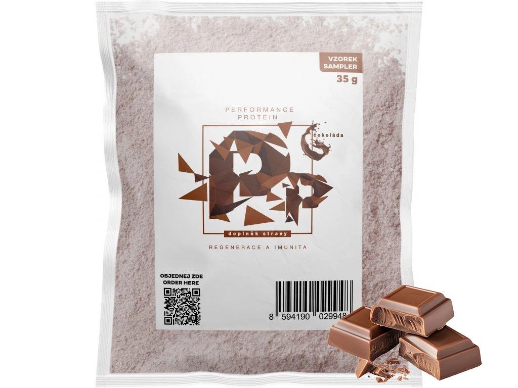 BrainMax Performance Protein Čokoláda 30 g (1 porce) Obrázek