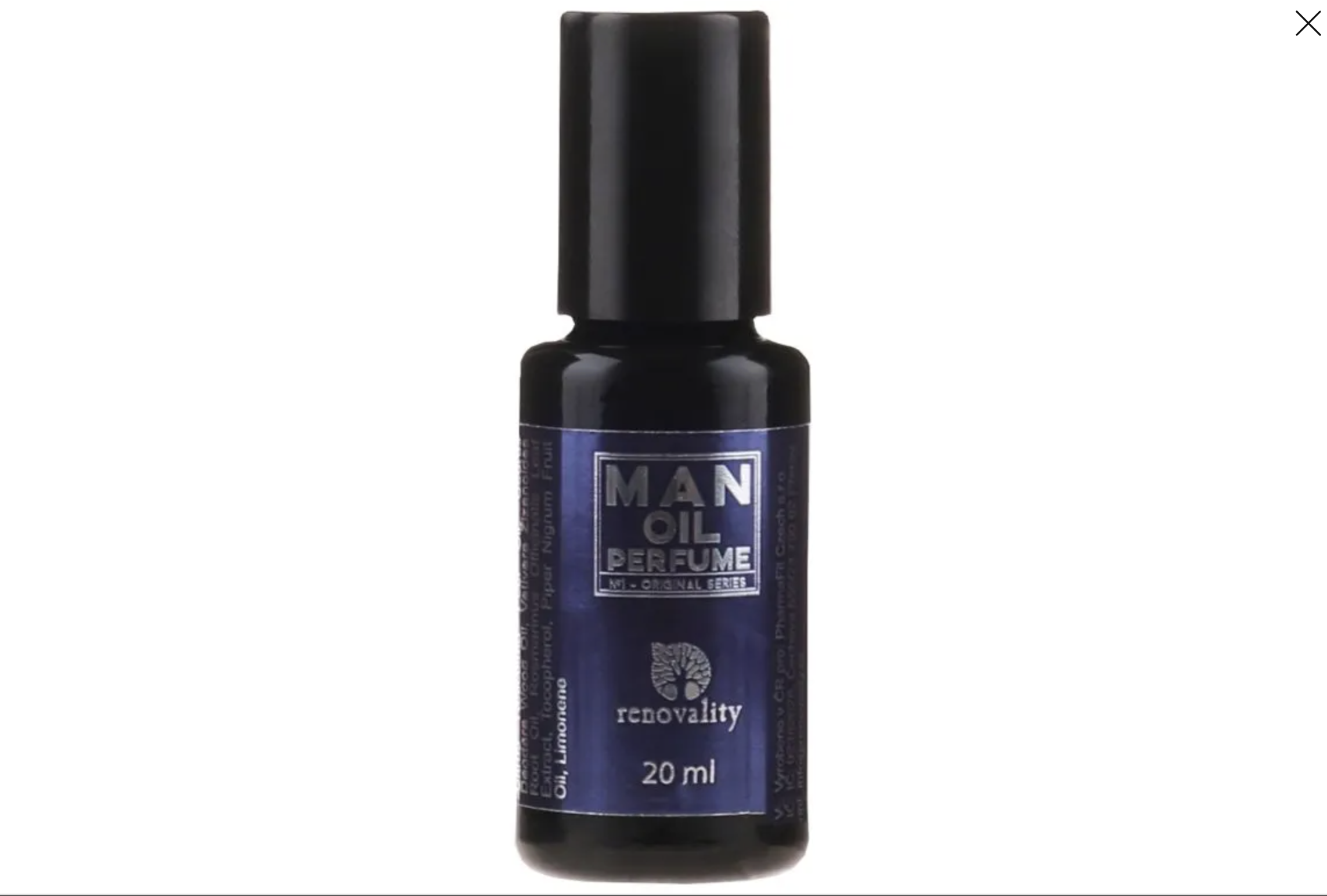 Renovality - Man Oil Parfume, 20ml Obrázek