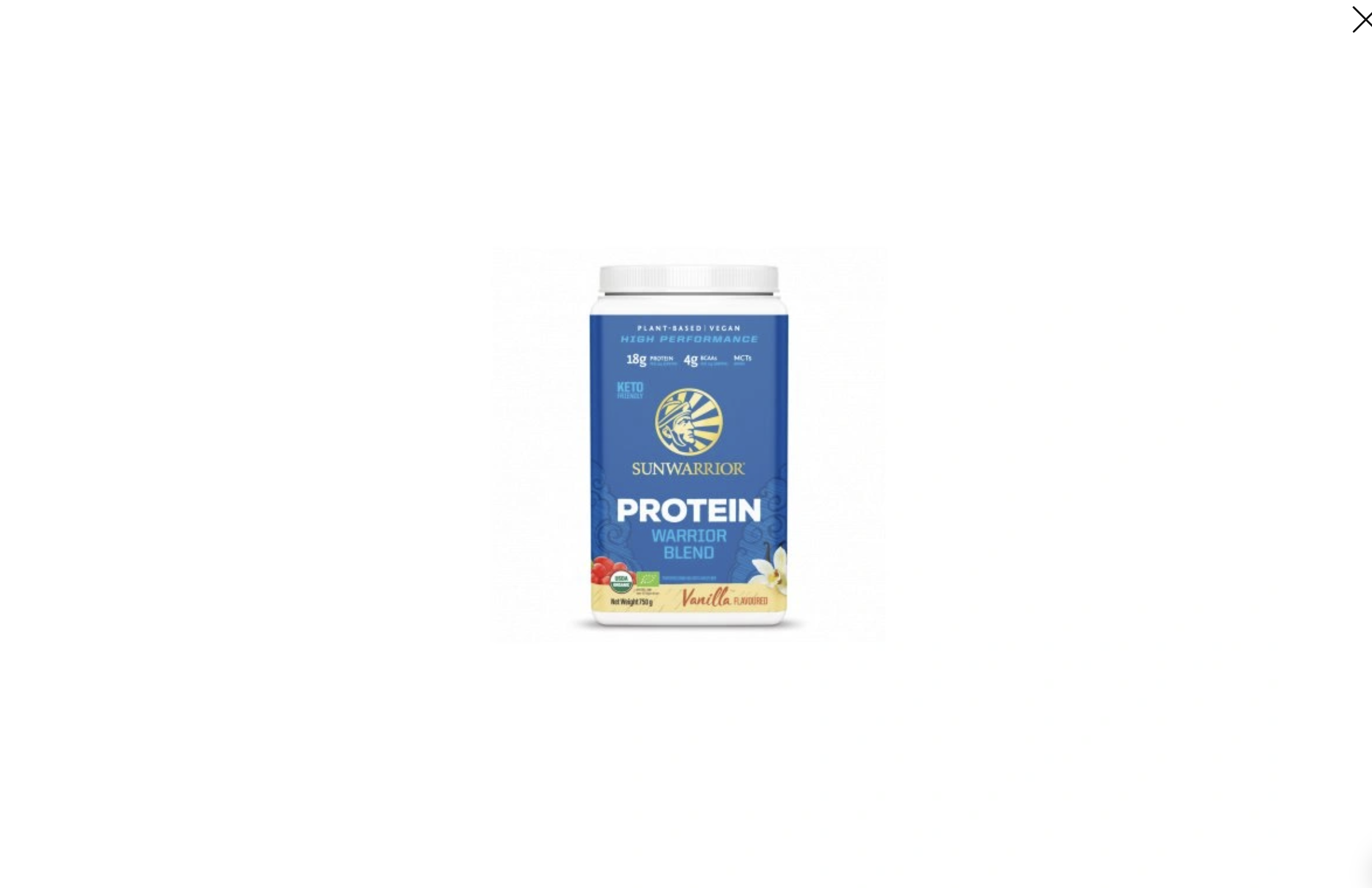 Sunwarrior Protein Blend BIO - Vanilkový - 750g Obrázek