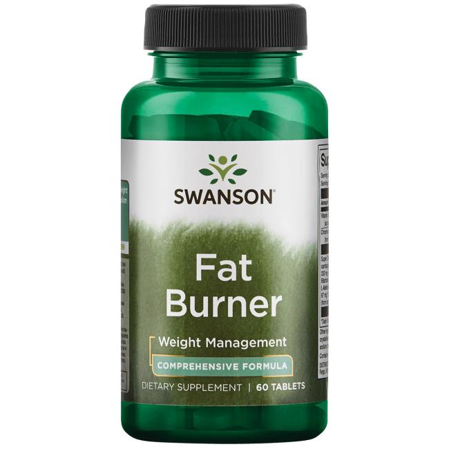 Swanson Fat Burner (spalovač tuku), 60 tablet