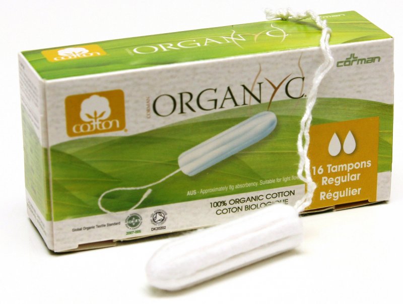 Organyc - Menstruační tampony REGULAR, BIO 16 ks Obrázek