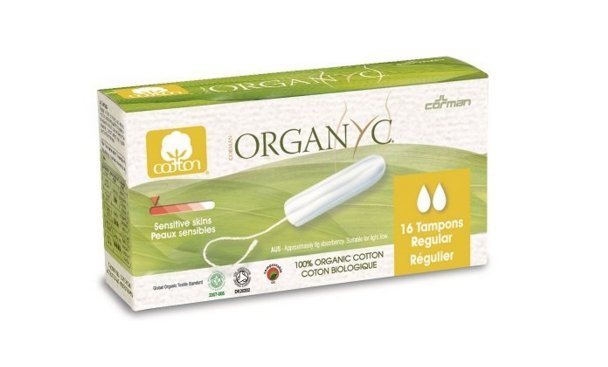 Organyc - Menstruační tampony REGULAR, BIO 16 ks